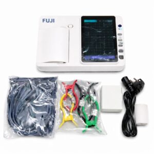 htc 3 channel 12 lead ecg machine